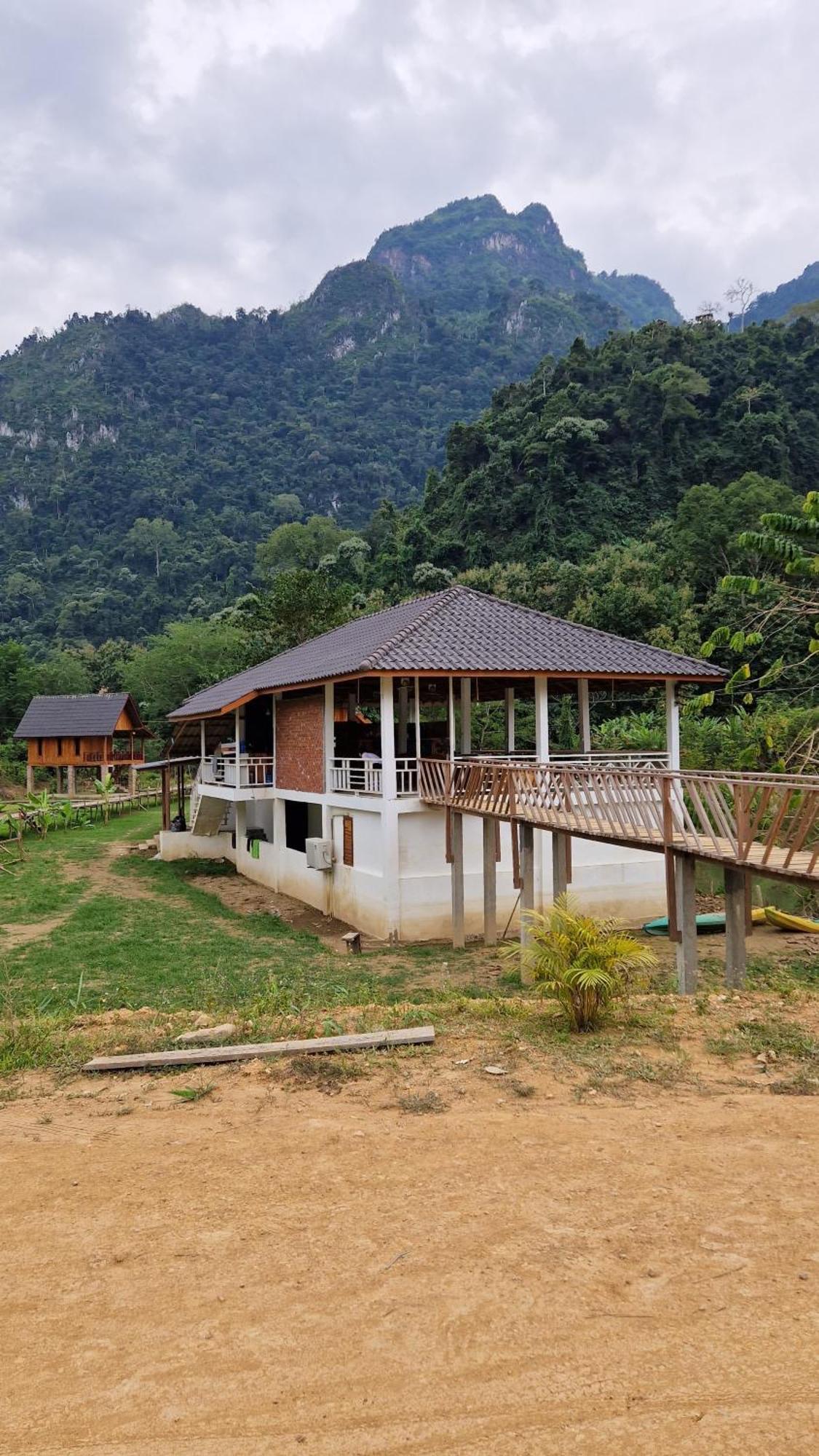 Eco Farm Stay And Hostel Nong Khiaw Exterior photo