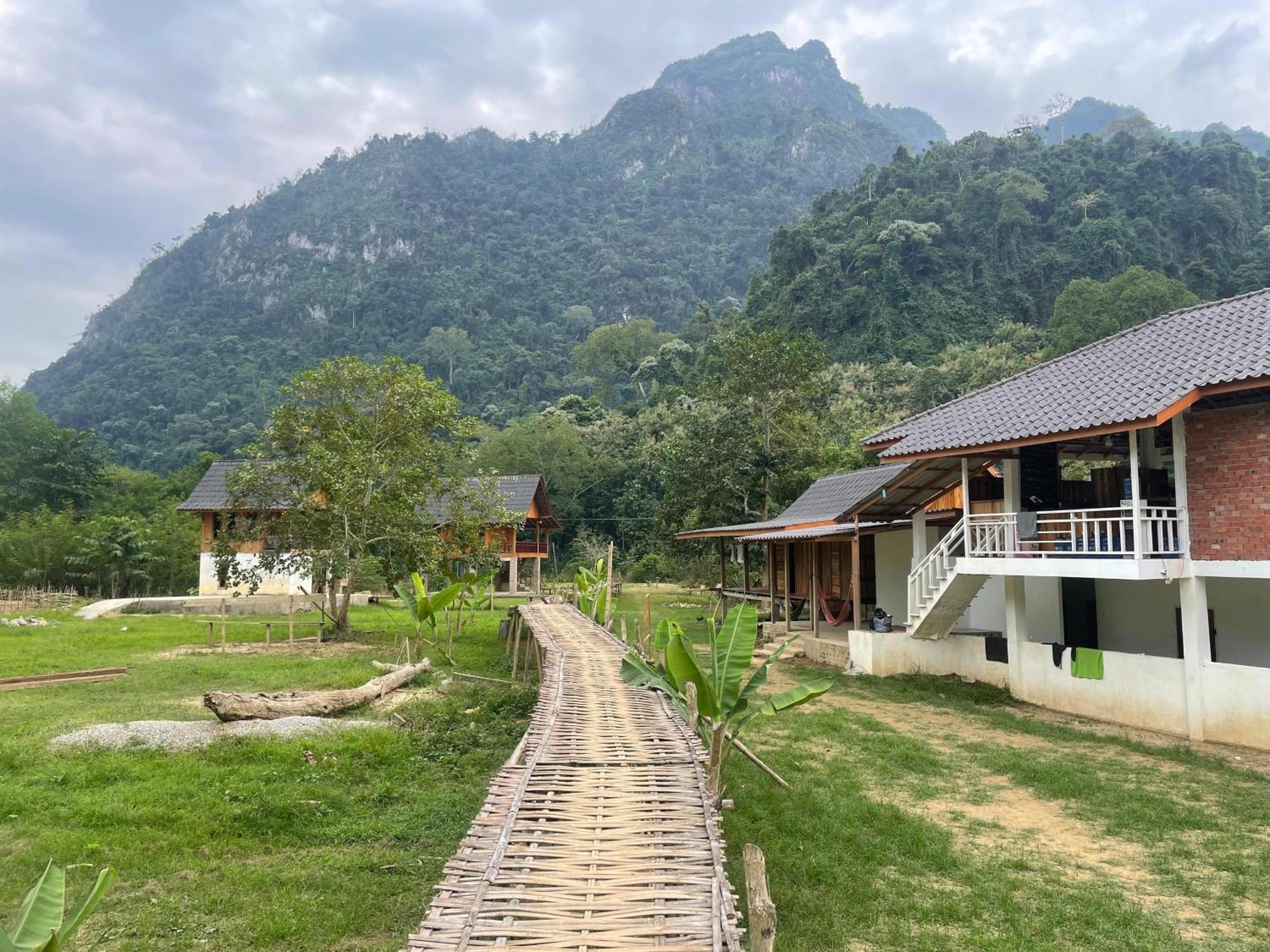 Eco Farm Stay And Hostel Nong Khiaw Exterior photo