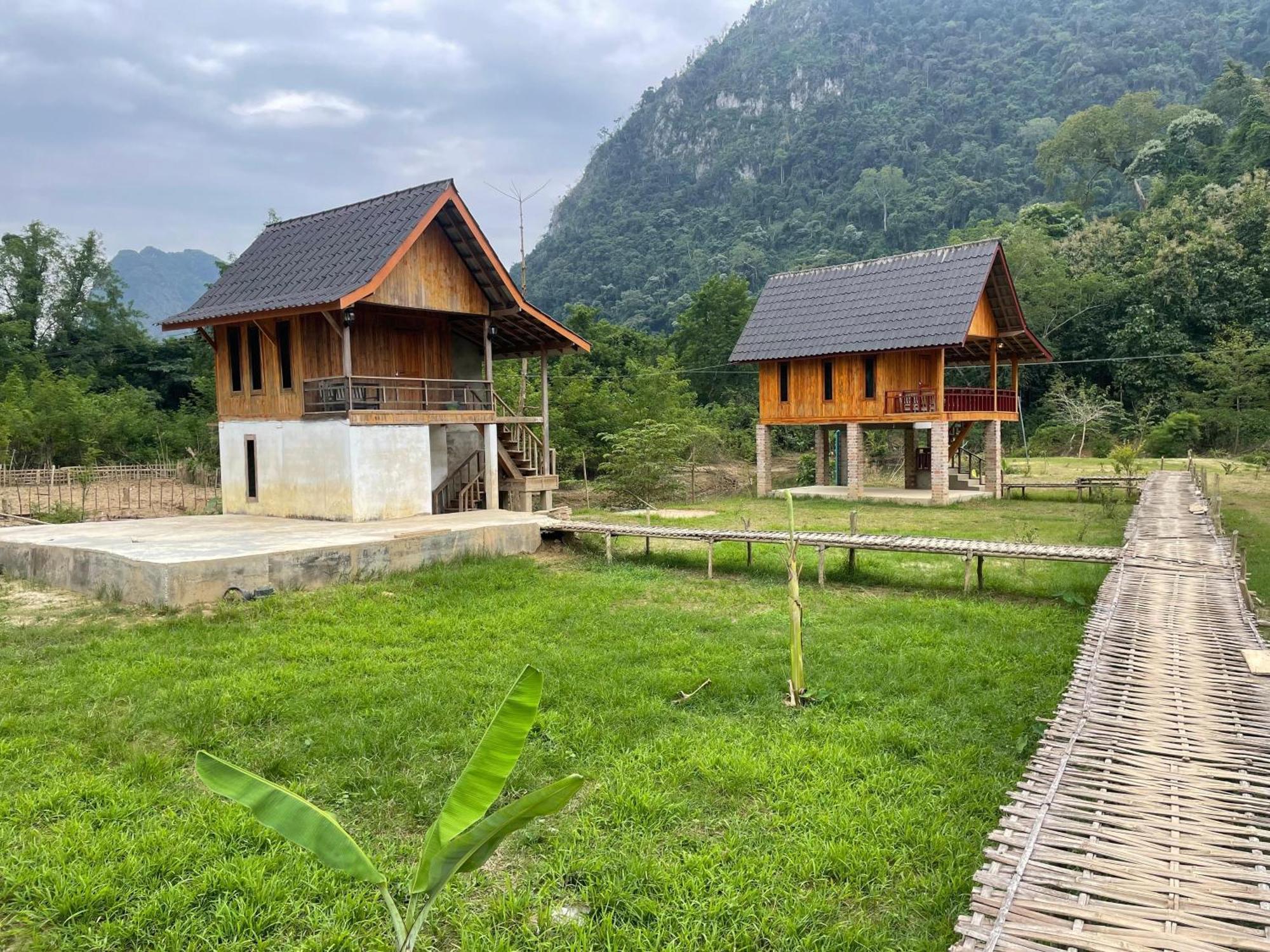 Eco Farm Stay And Hostel Nong Khiaw Exterior photo