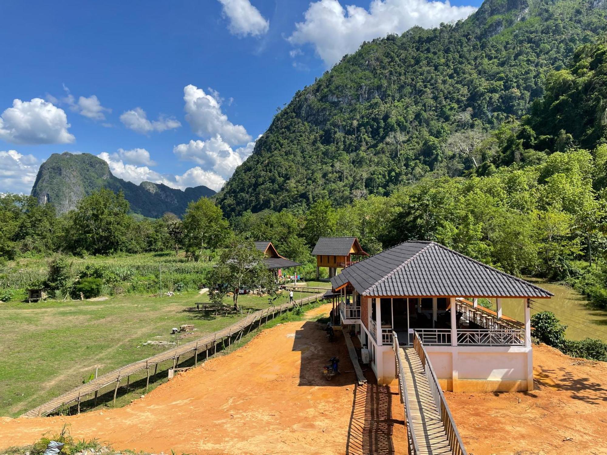 Eco Farm Stay And Hostel Nong Khiaw Exterior photo